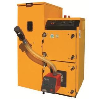 PELLET STAR BIO - UNIT Συγκρότημα Λέβητα Pellet με Καυστήρα πέλλετ και Σιλό (23- 186 kW)